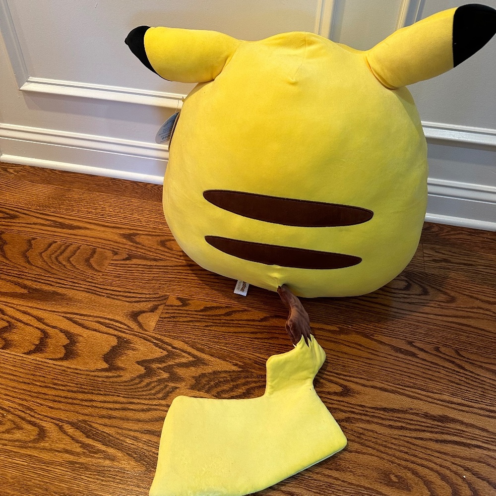 Pokemon Medium Pikachu Plush Toy (10 in.) - Picture 3 of 3